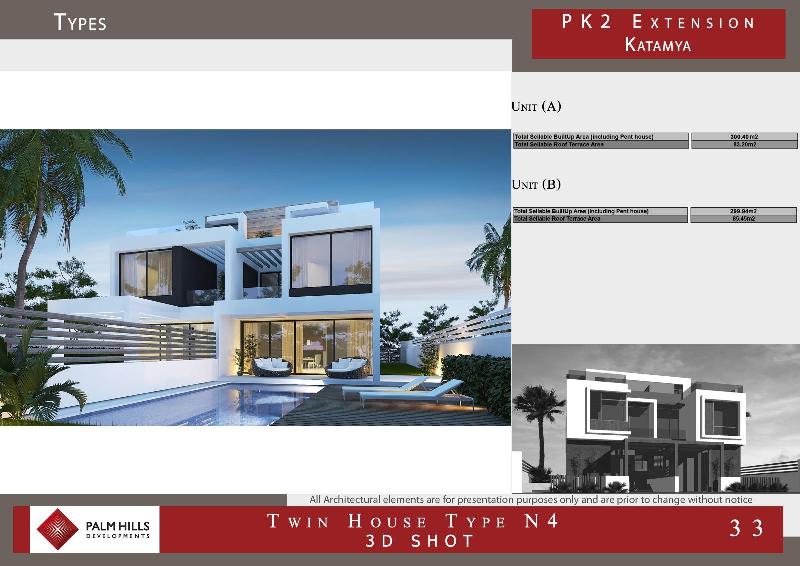  villa for sale Palm Hills Katameya Extension 